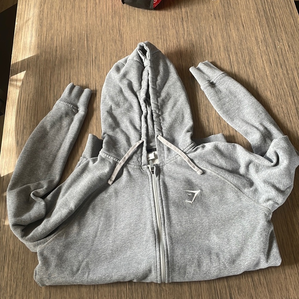 Gymshark men’s M full zip up hoodie